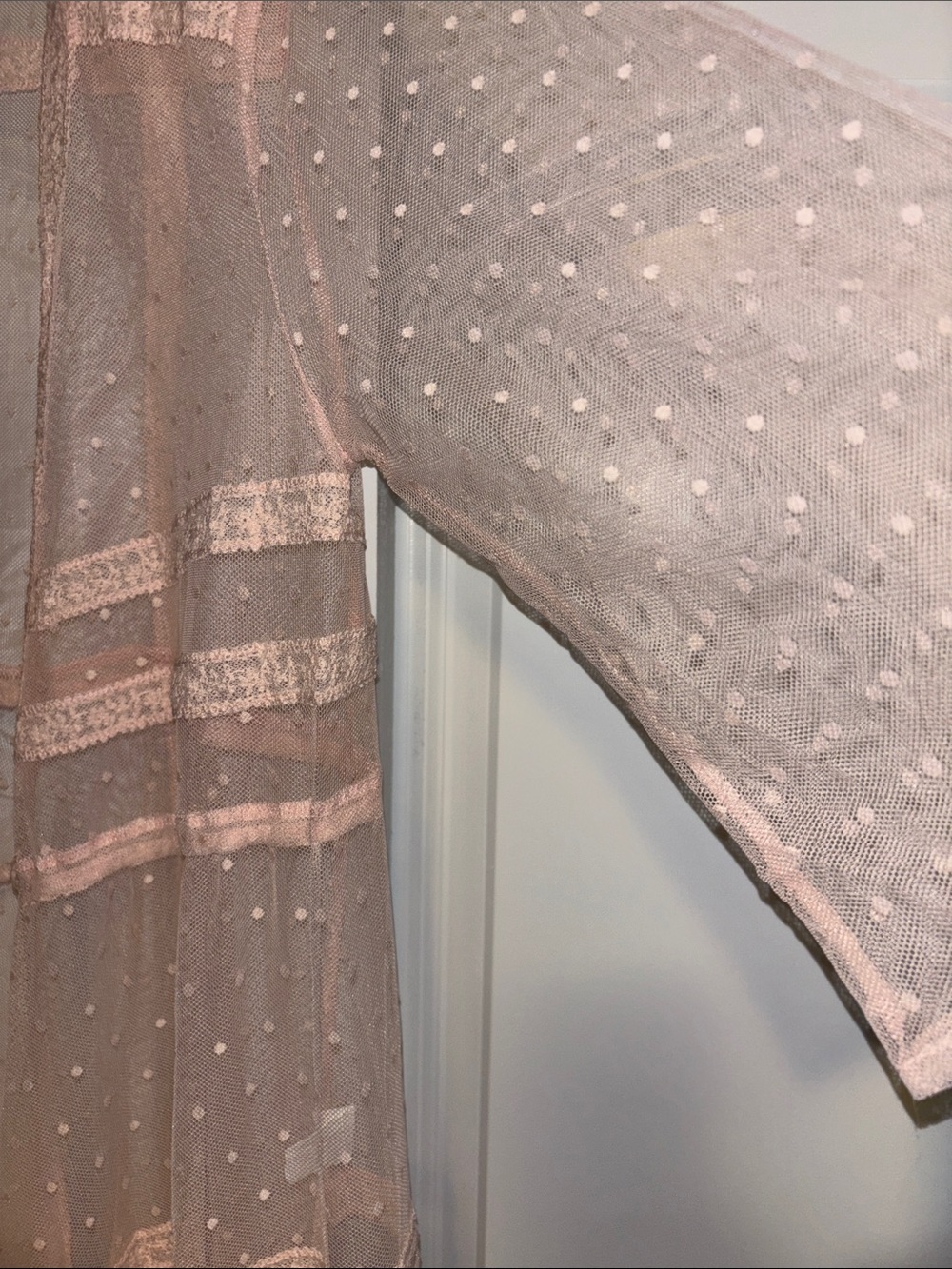 Hayden Robe/ Kimono lace Pink Size Small/Medium - Picture 4 of 6